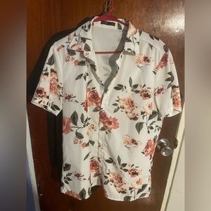 Men short sleeve medium shirt